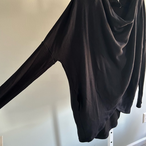 Athleta Purana Draped Wrap Sweatshirt With Hood - Picture 4 of 5